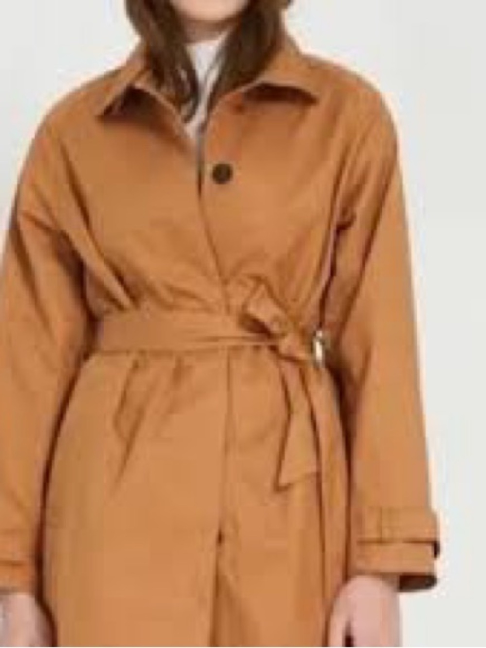 Women's Camel Trench Coat